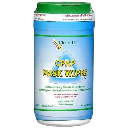 Citrus CPAP wipes