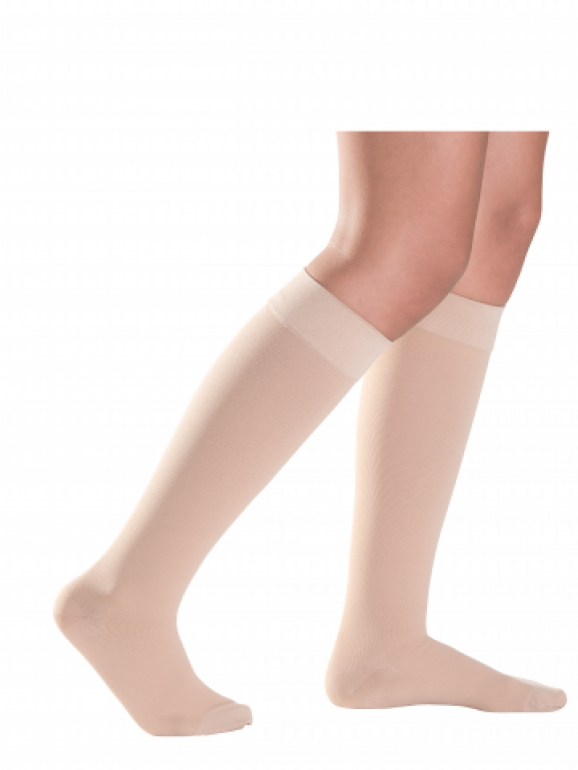 Knee High Compression Stockings - Black