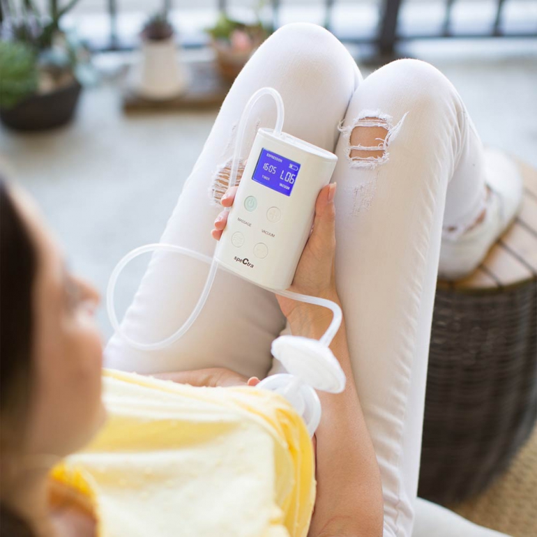 Spectra 9Plus Electric Breast Pump Portable & Rechargeable 3