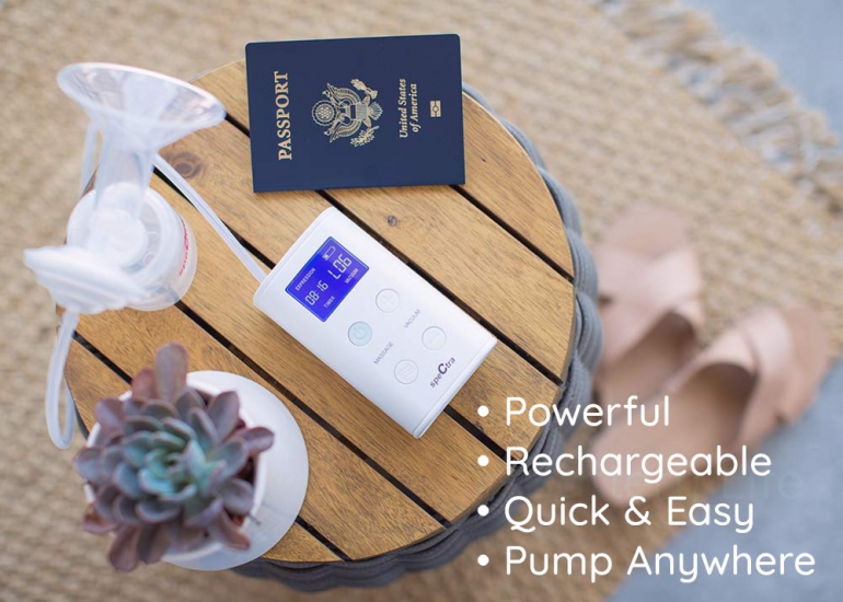 Spectra 9Plus Electric Breast Pump Portable & Rechargeable 4